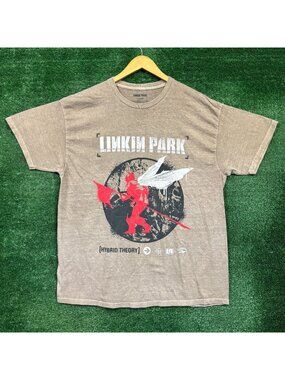 Linkin Park Hybrid Theory tan T-Shirt Size Extra Large